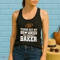 Turns Out My Brownies Just Needed A Baker Women's Tank Top thumb 2