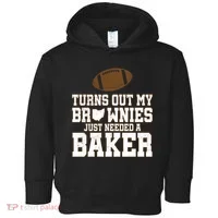 Turns Out My Brownies Just Needed A Baker Toddler Hoodie thumb 0