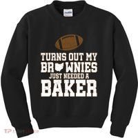 Turns Out My Brownies Just Needed A Baker Kids Sweatshirt thumb 0