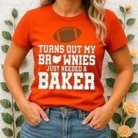 Turns Out My Brownies Just Needed A Baker Women's T-Shirt thumb 2