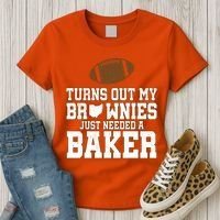 Turns Out My Brownies Just Needed A Baker Women's T-Shirt thumb 3