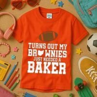 Turns Out My Brownies Just Needed A Baker Kids T-Shirt thumb 3
