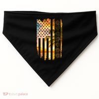 Turtle Sunset Beach Flag USA-Made Doggie Bandana thumb 0