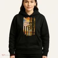 Turtle Sunset Beach Flag Hoodie thumb 5