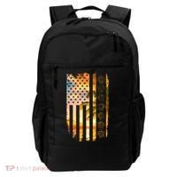Turtle Sunset Beach Flag Backpack thumb 0