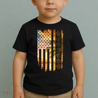 Turtle Sunset Beach Flag Toddler T-Shirt thumb 2