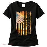 Turtle Sunset Beach Flag Women's T-Shirt thumb 0