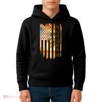 Turtle Sunset Beach Flag Kids Hoodie thumb 4