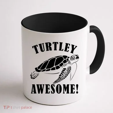 Turtley Awesome Coffee Mug back