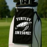 Turtley Awesome Golf Towel thumb 2