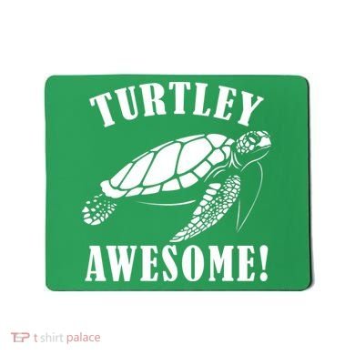 Turtley Awesome Mousepad