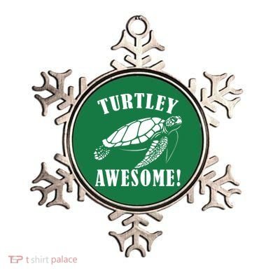 Turtley Awesome Ornament