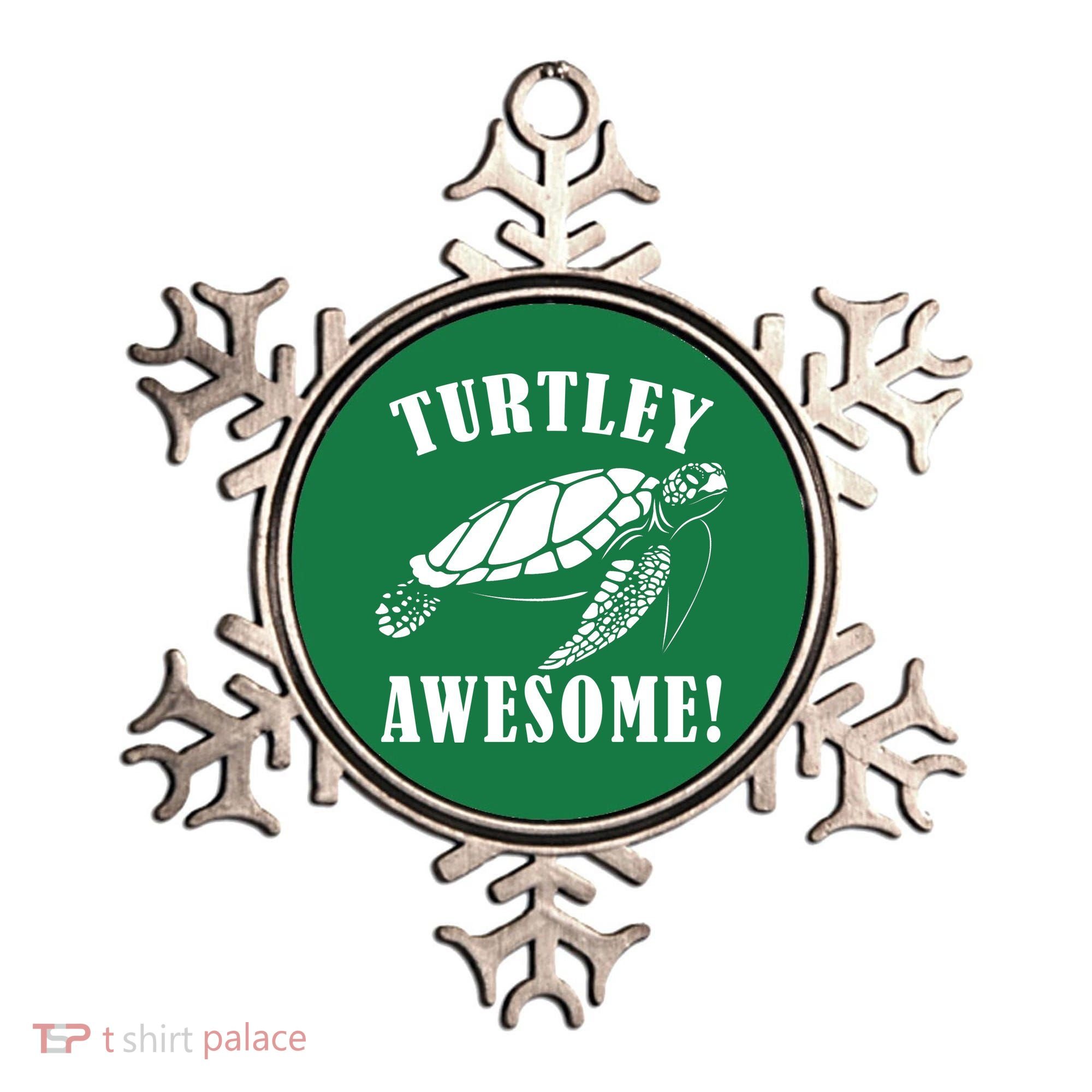 Turtley Awesome Ornament