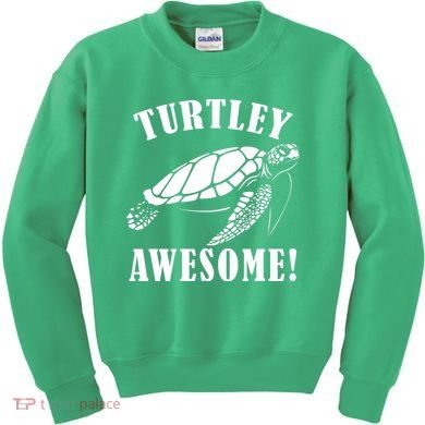 Turtley Awesome Kids Sweatshirt