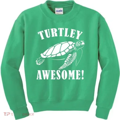 Turtley Awesome Kids Sweatshirt