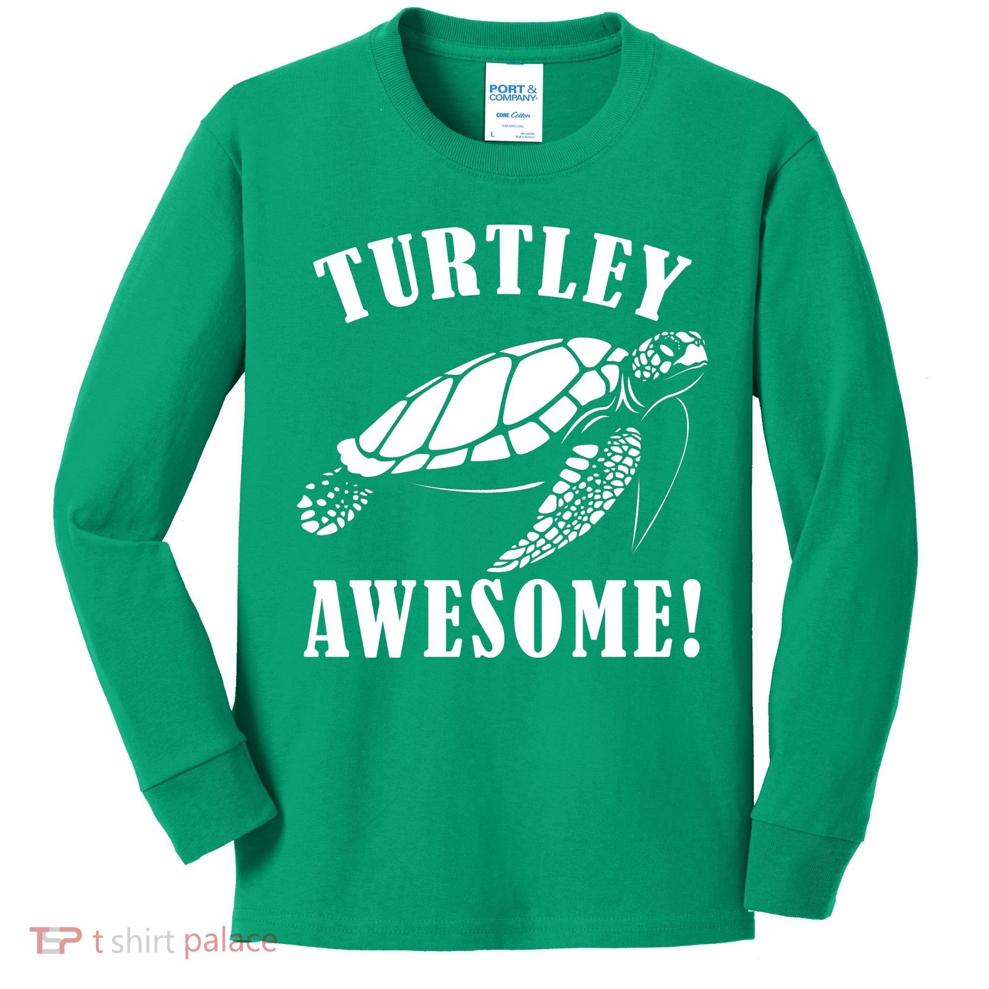 Turtley Awesome Kids Long Sleeve Shirt