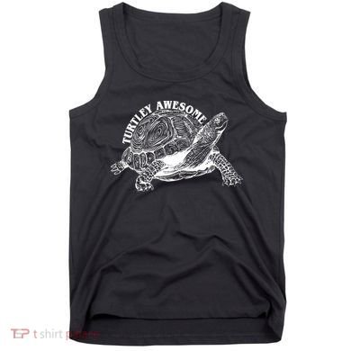 Turtley Awesome Cute Funny Turtle Meme Tank Top