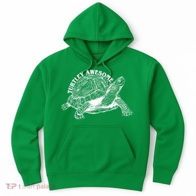 Turtley Awesome Cute Funny Turtle Meme Hoodie