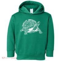 Turtley Awesome Cute Funny Turtle Meme Toddler Hoodie thumb 0