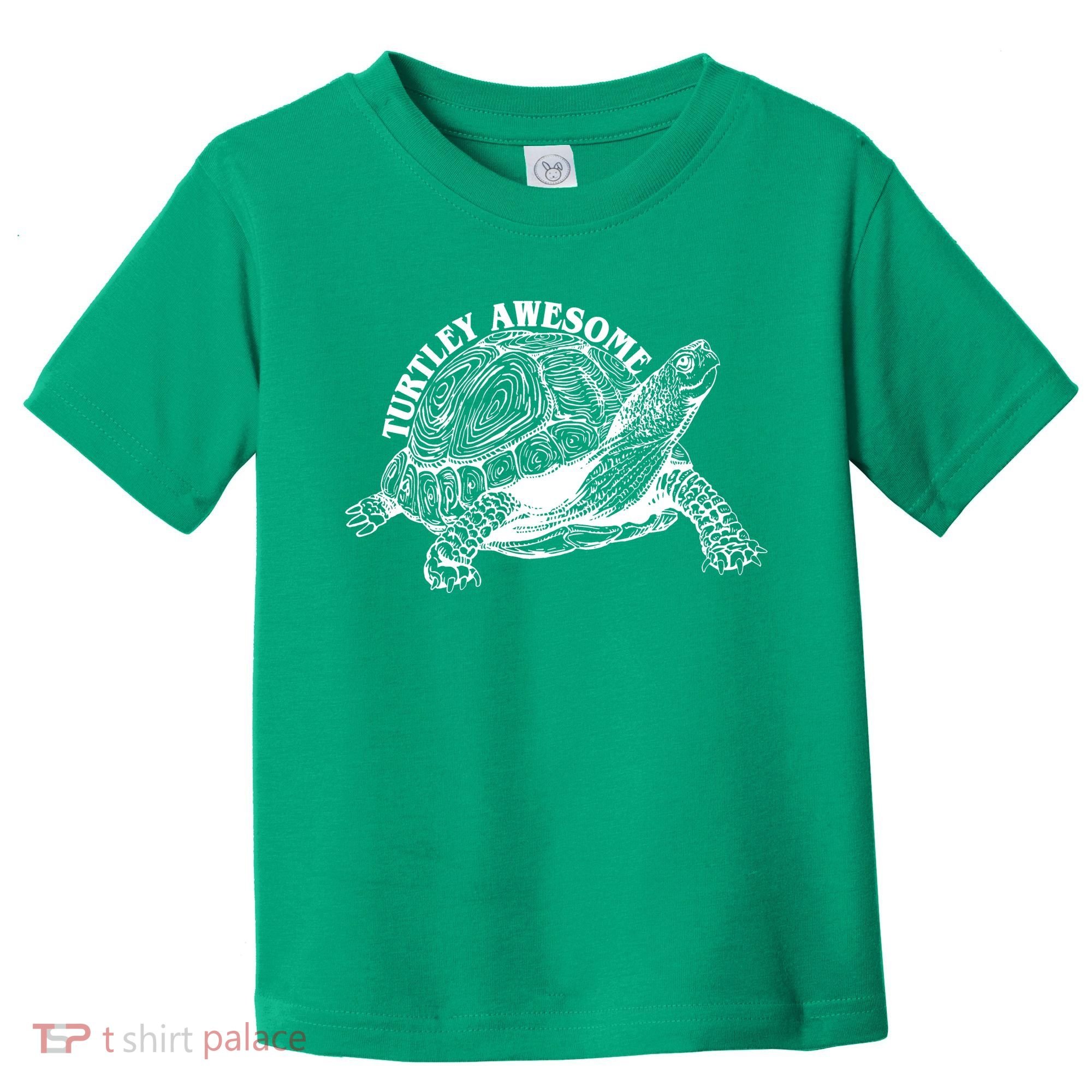 Turtley Awesome Cute Funny Turtle Meme Toddler T-Shirt