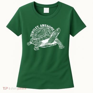 Turtley Awesome Cute Funny Turtle Meme Women's T-Shirt