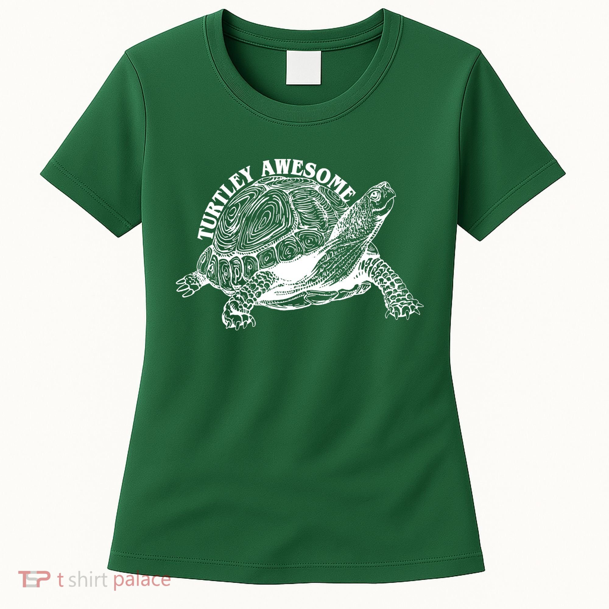 Turtley Awesome Cute Funny Turtle Meme Women's T-Shirt