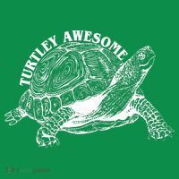 Turtley Awesome Cute Funny Turtle Meme Kids Sweatshirt thumb 2