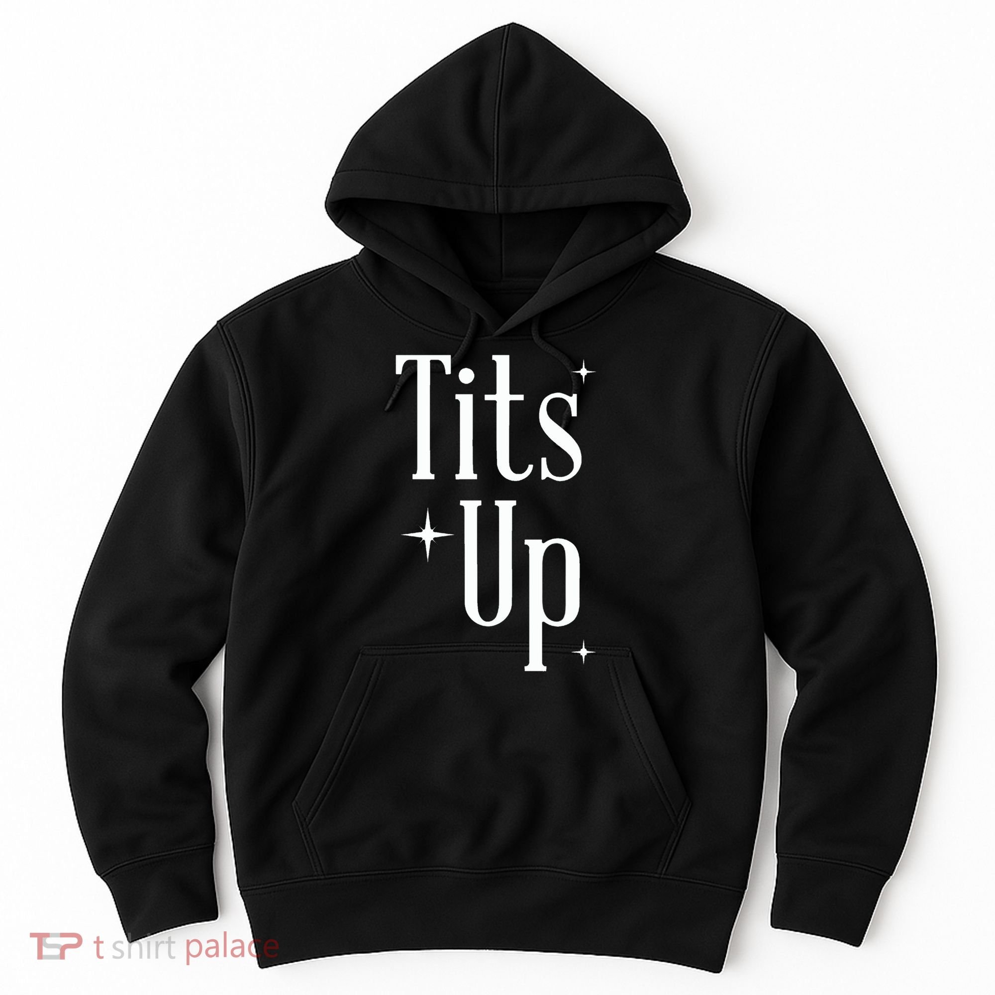 Tits Up Support Feminism Funny Gift Hoodie
