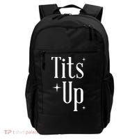 Tits Up Support Feminism Funny Gift Backpack thumb 0