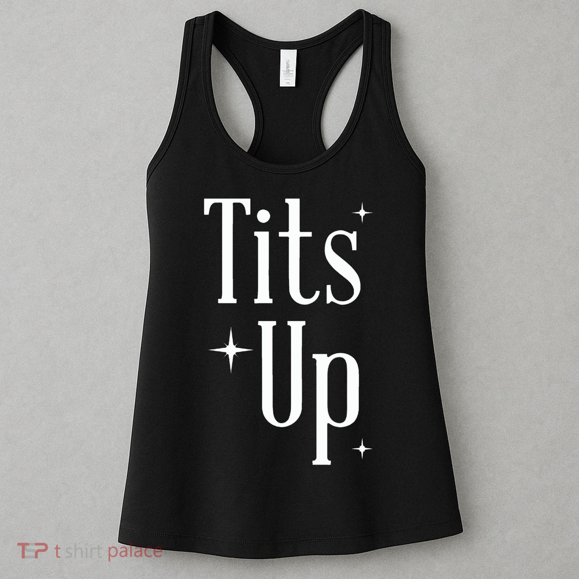 Tits Up Support Feminism Funny Gift Women's Tank Top
