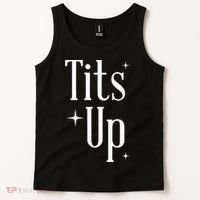 Tits Up Support Feminism Funny Gift Tank Top thumb 2
