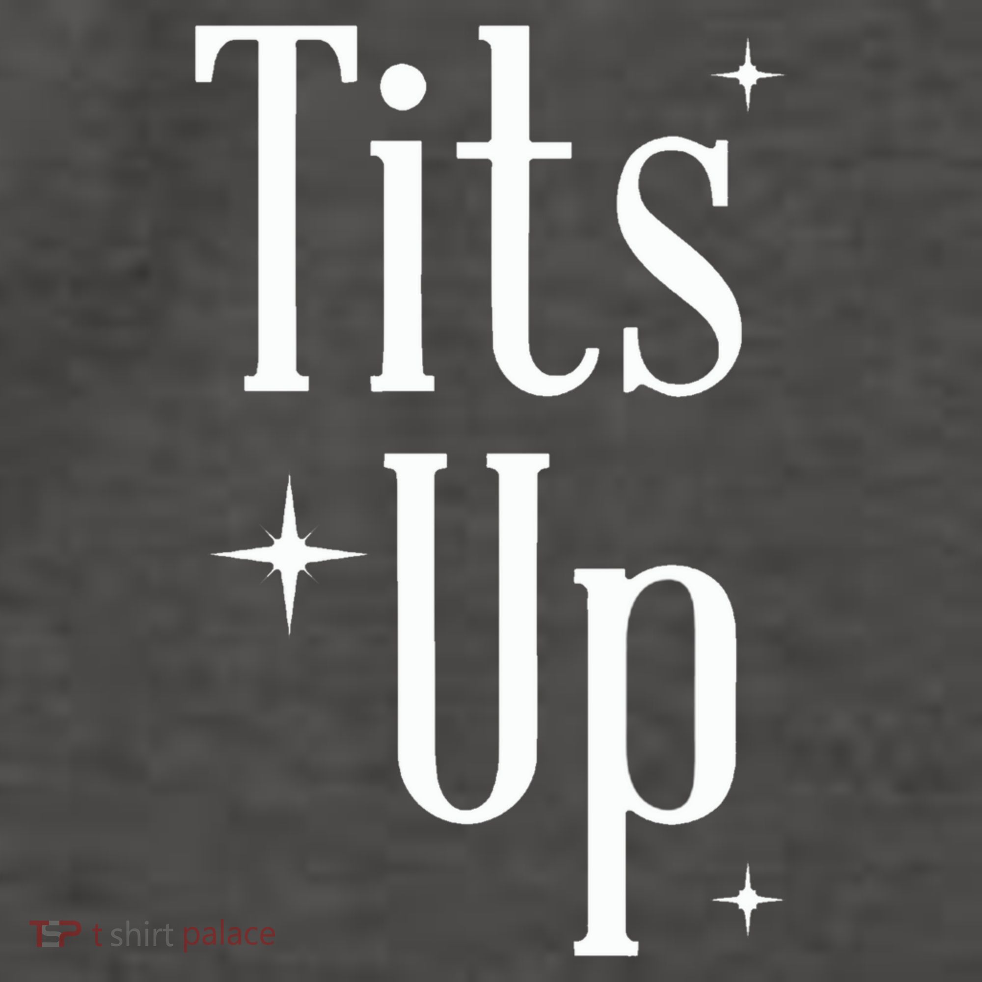 Tits Up Support Feminism Funny Gift Vector Backpack