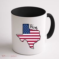 Texas United States Map Coffee Mug thumb 1