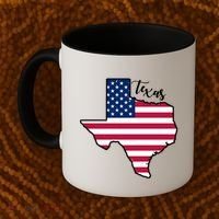 Texas United States Map Coffee Mug thumb 2