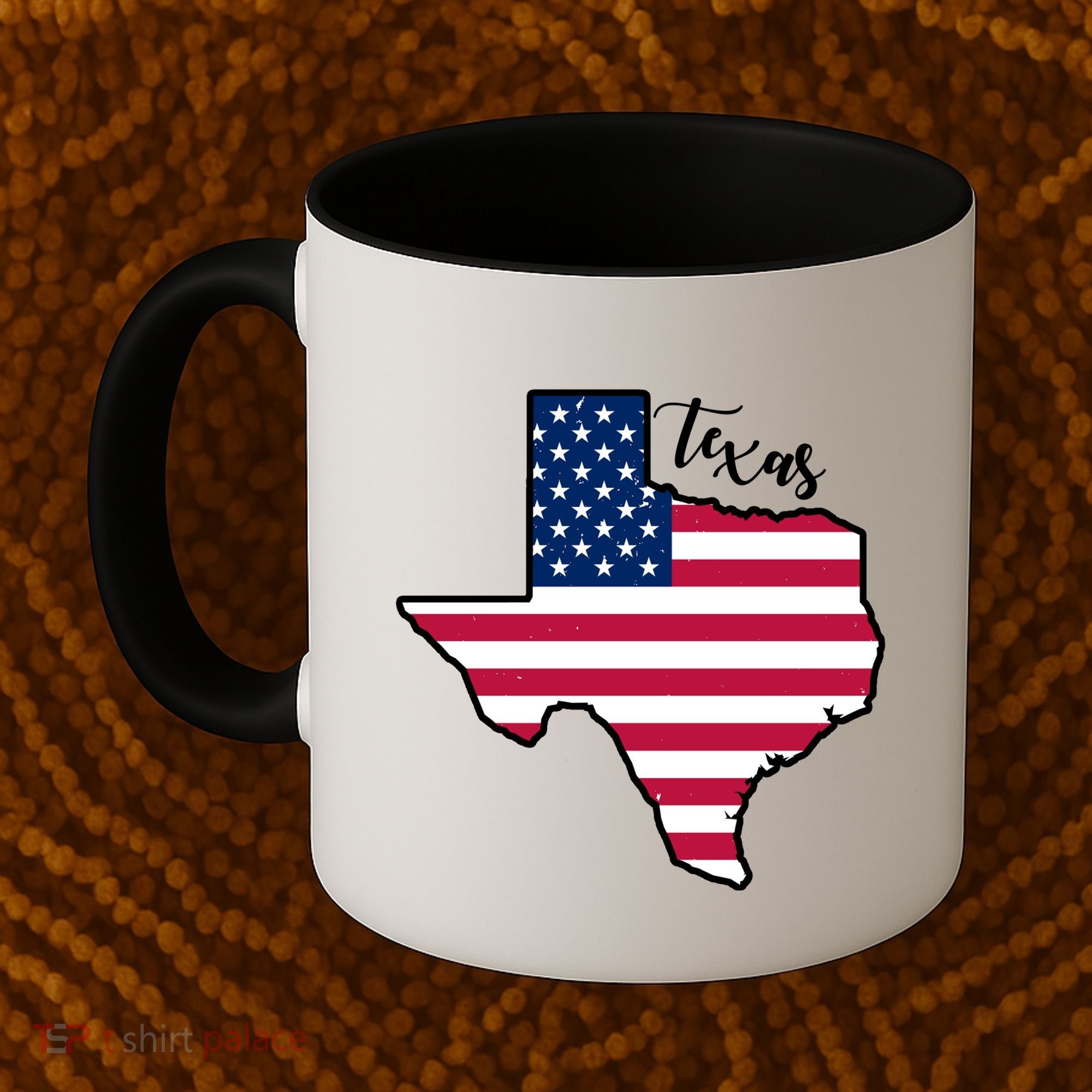 Texas United States Map Coffee Mug