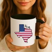 Texas United States Map Coffee Mug thumb 3