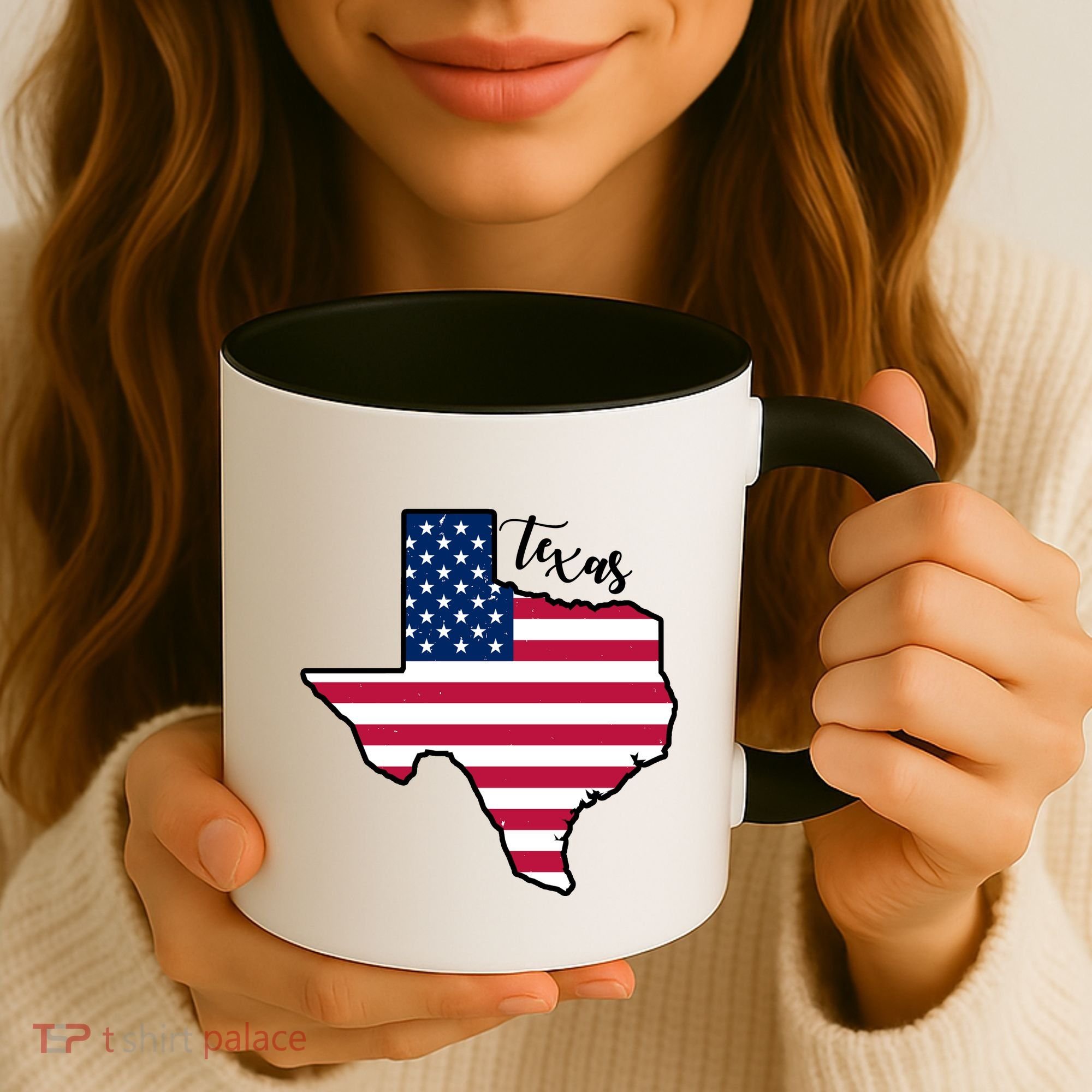 Texas United States Map Coffee Mug