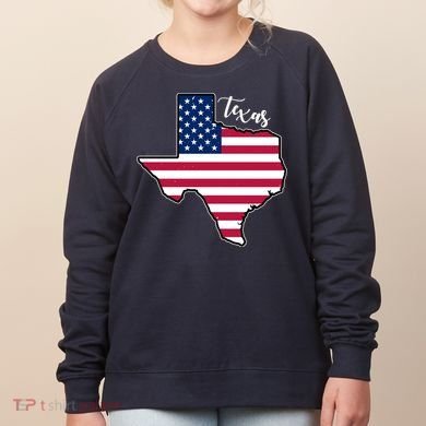 Texas United States Map Women's Sweatshirt