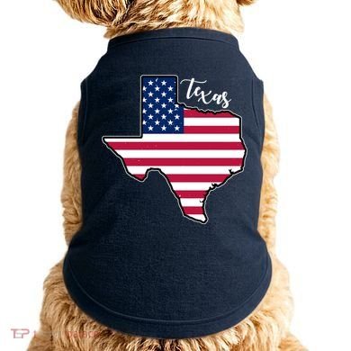Texas United States Map Doggie Tank