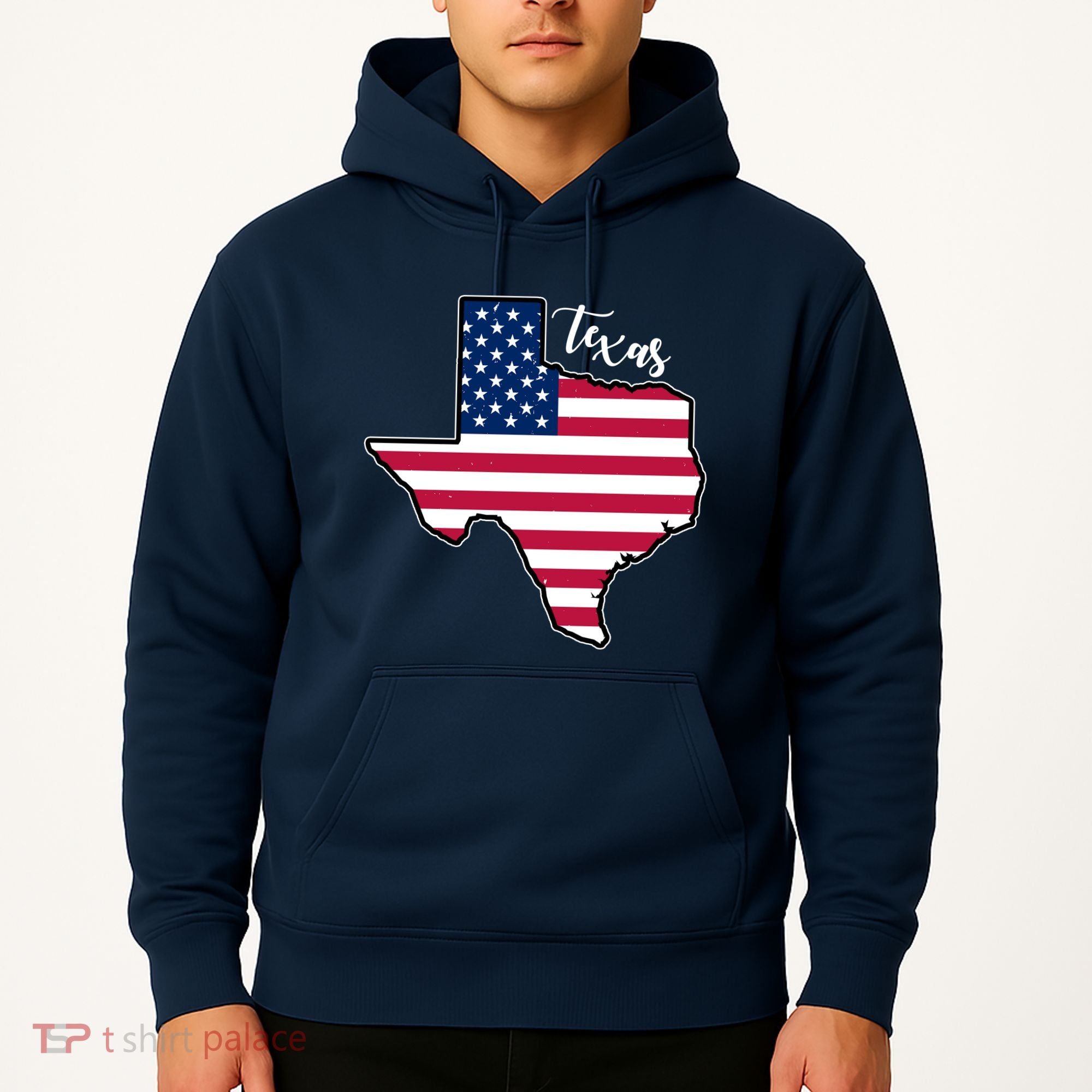 Texas United States Map Hoodie