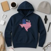 Texas United States Map Hoodie thumb 3