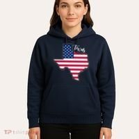 Texas United States Map Hoodie thumb 5