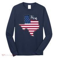 Texas United States Map Long Sleeve Shirt thumb 0