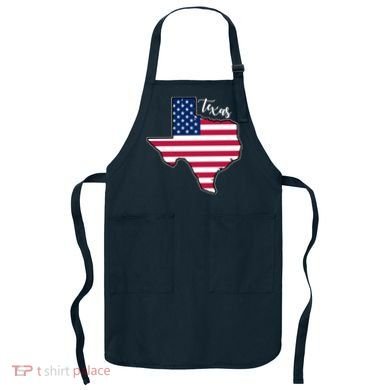 Texas United States Map Apron