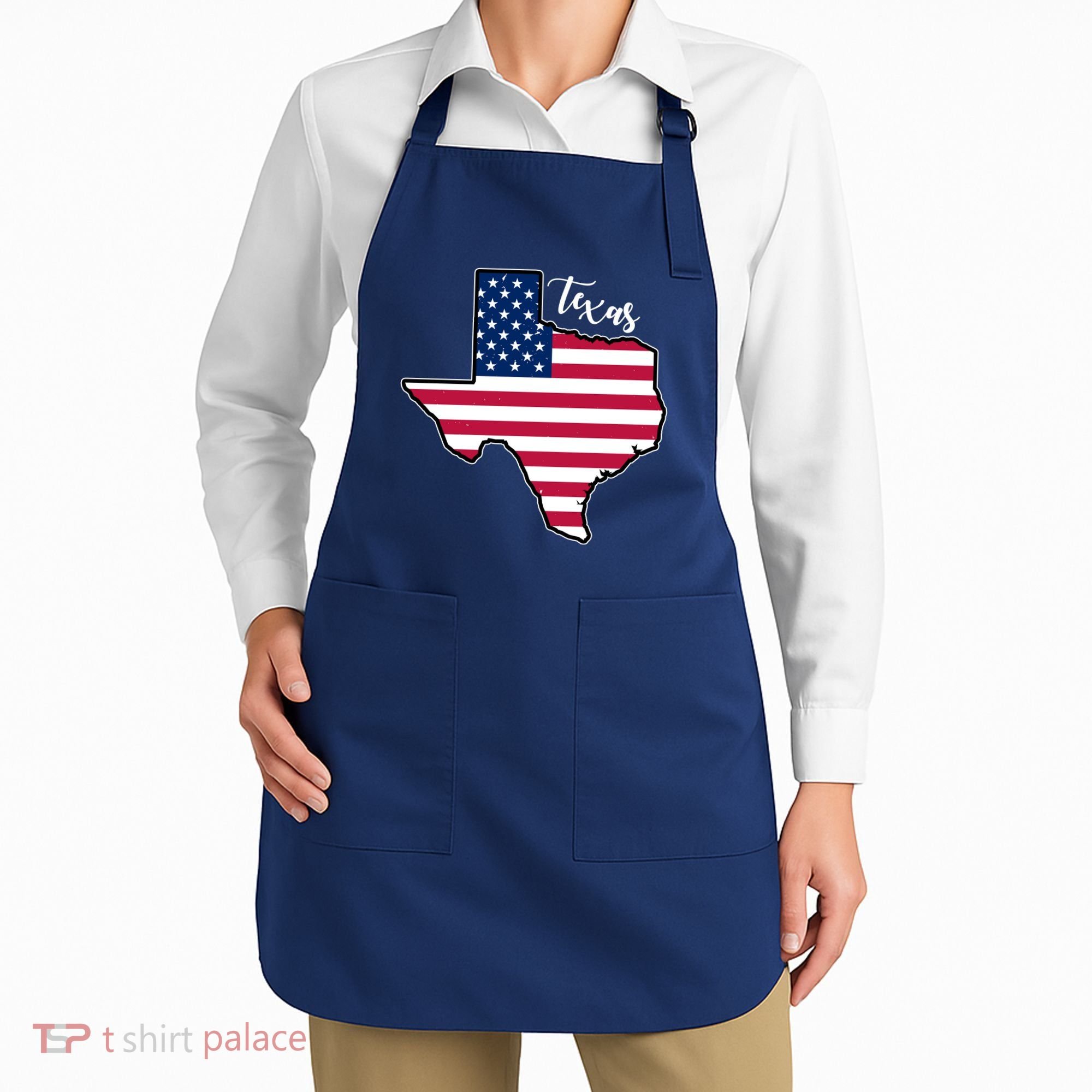 Texas United States Map Apron