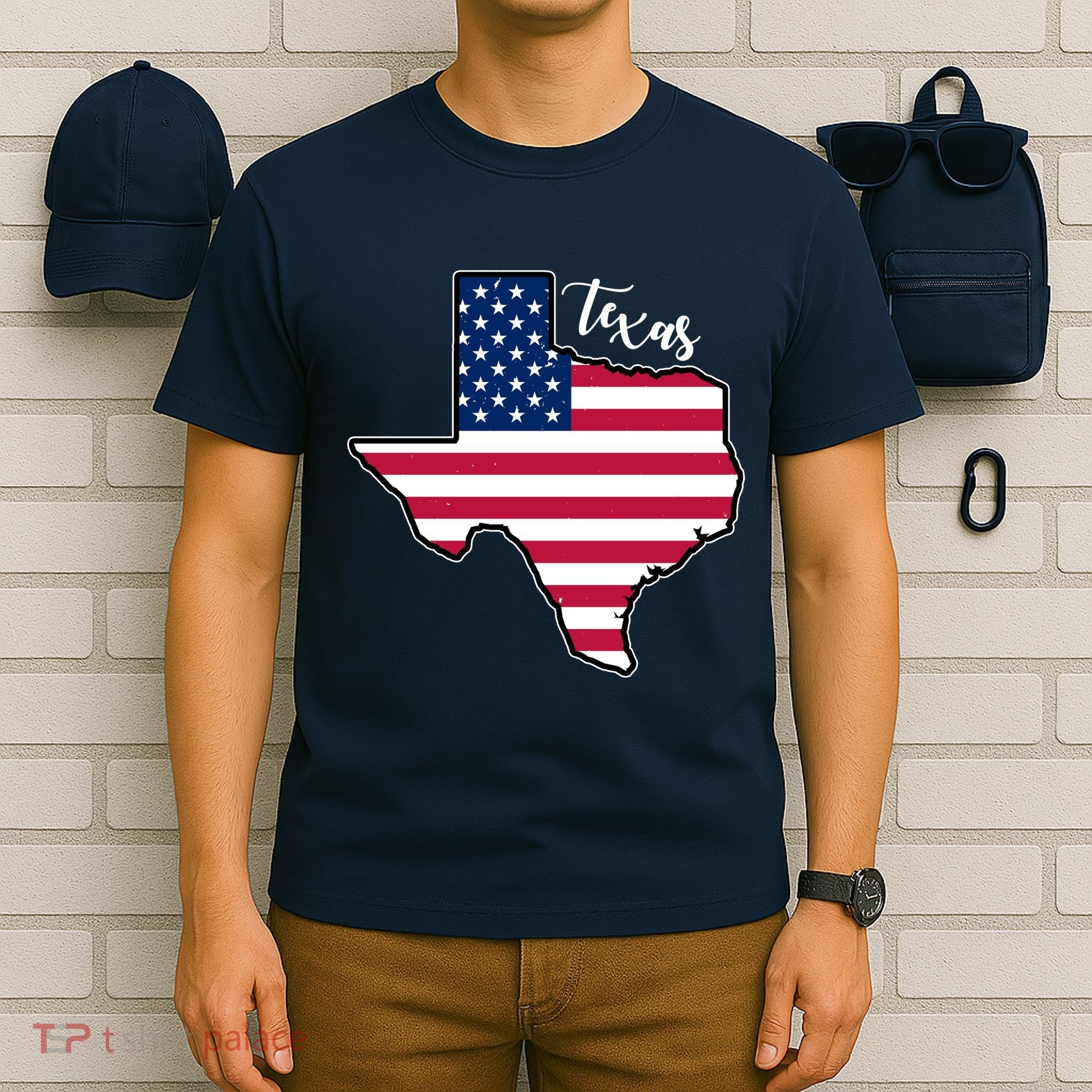 Texas United States Map T-Shirt