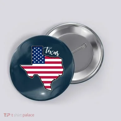 Texas United States Map Button