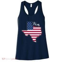 Texas United States Map Women's Tank Top thumb 0