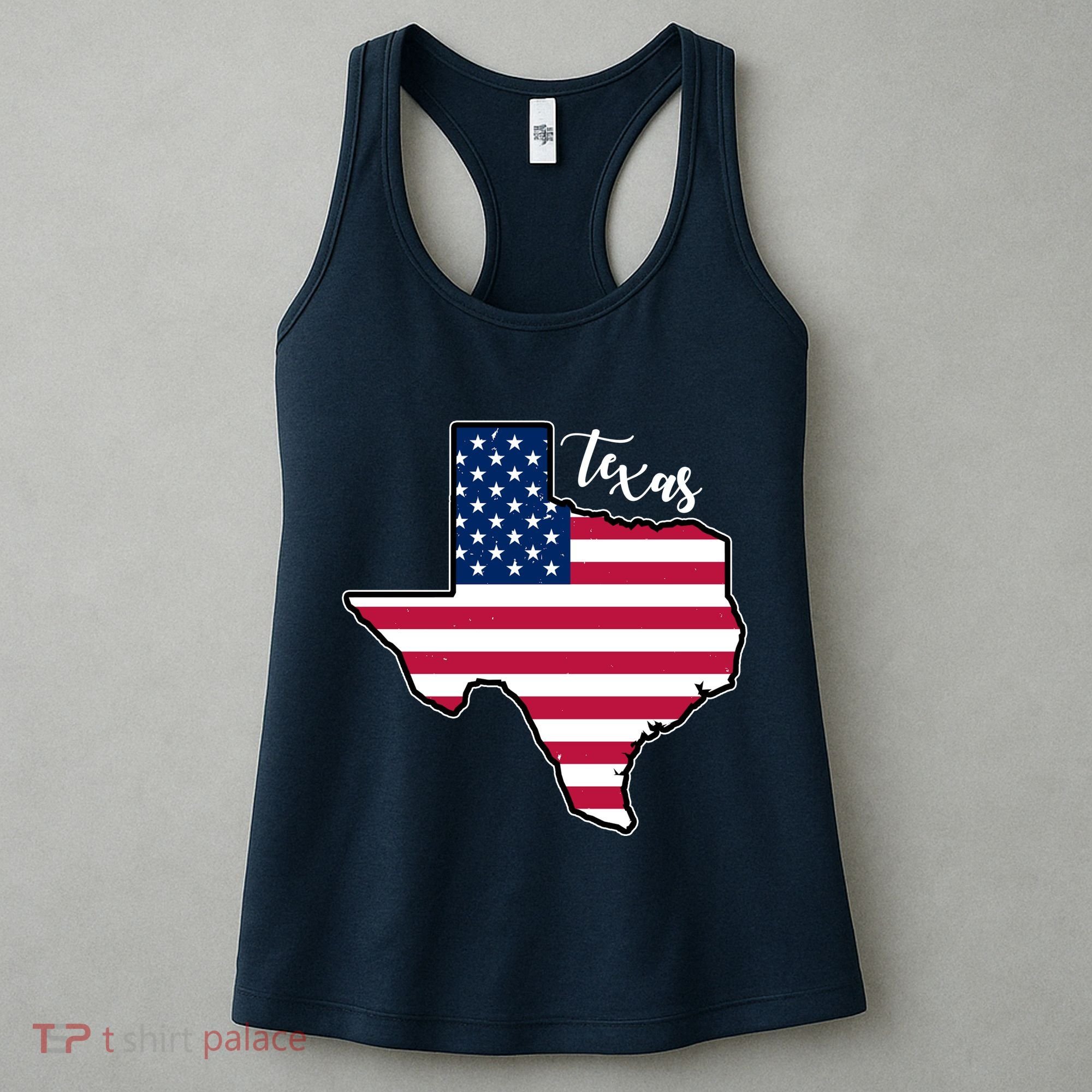 Texas United States Map Women's Tank Top