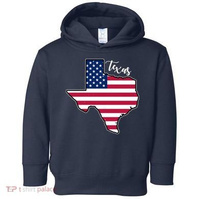 Texas United States Map Toddler Hoodie